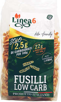 Immagine di FUSILLI LOW CARB conf. da 250g (amido resistente di tapioca)